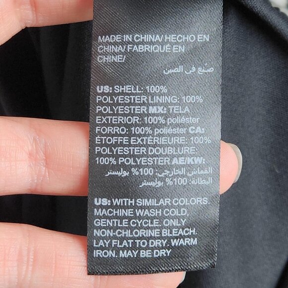 WHBM Jumpsuit Womens 8 Black White Zebra Print Wide Leg Belted Sleeveless Casual - Picture 14 of 14